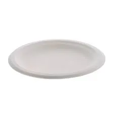 10 polegadas x 8 polegadas sem fibra compostável Plate oval de mistura oval
