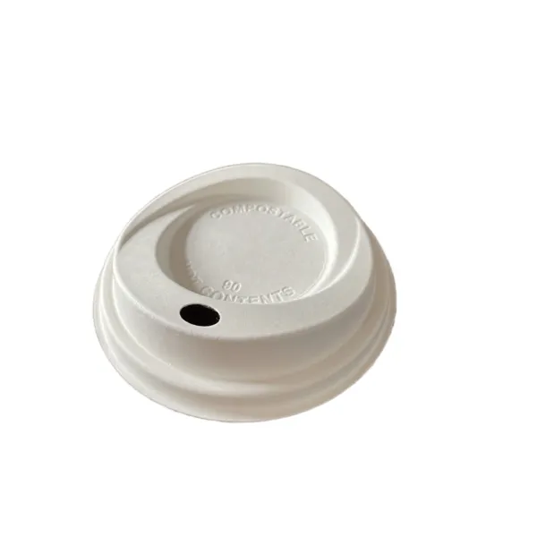 Bagasse Lid 90mm